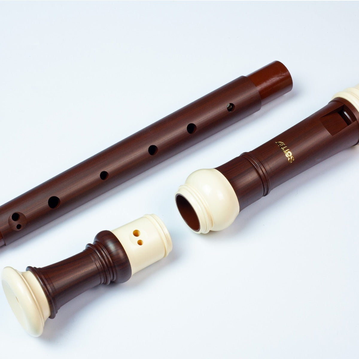 Aulos Treble Recorder 709BW Haka