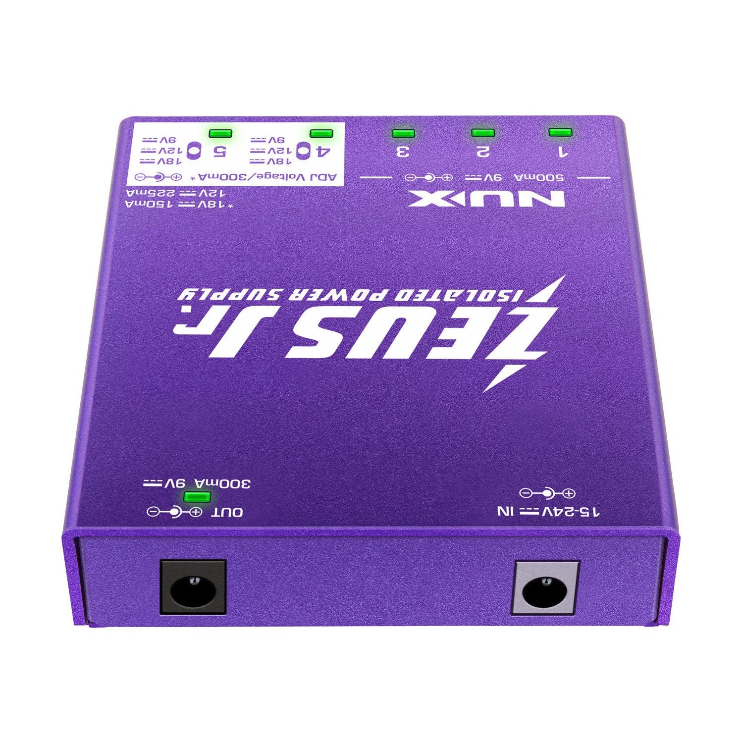 Nux Zeus Jr. Guitar Pedal Power Supply