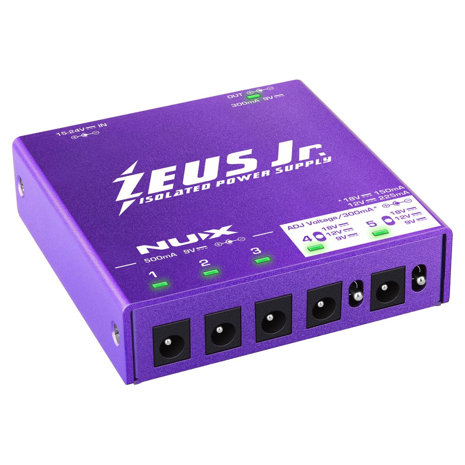 Nux Zeus Jr. Guitar Pedal Power Supply