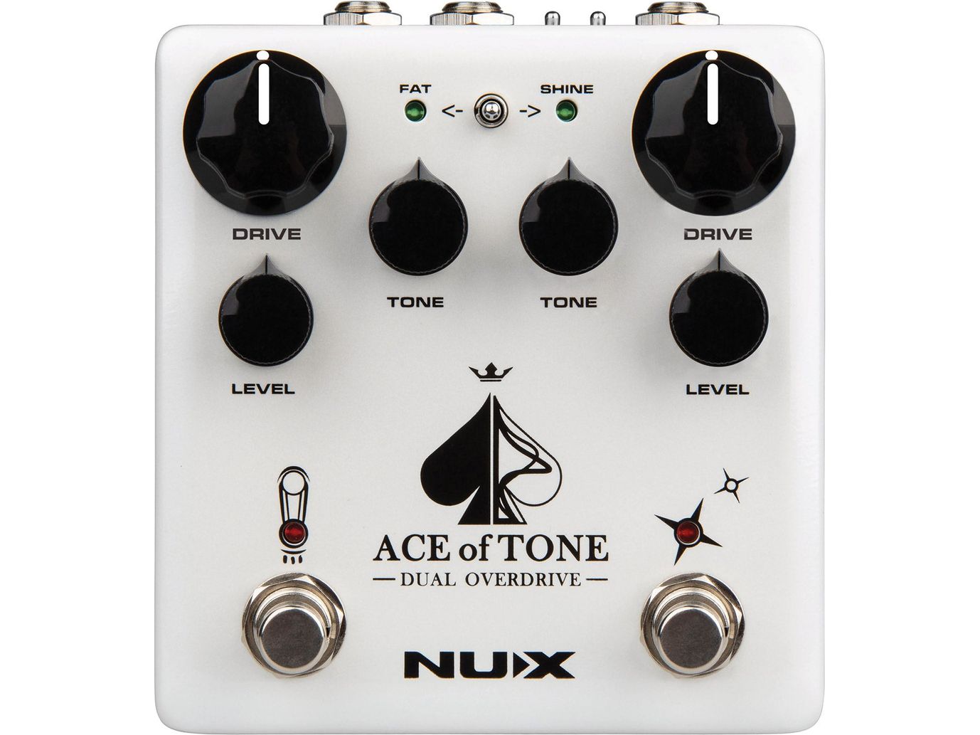 Ace of Tone Dual Stacked Overdrive Pedal