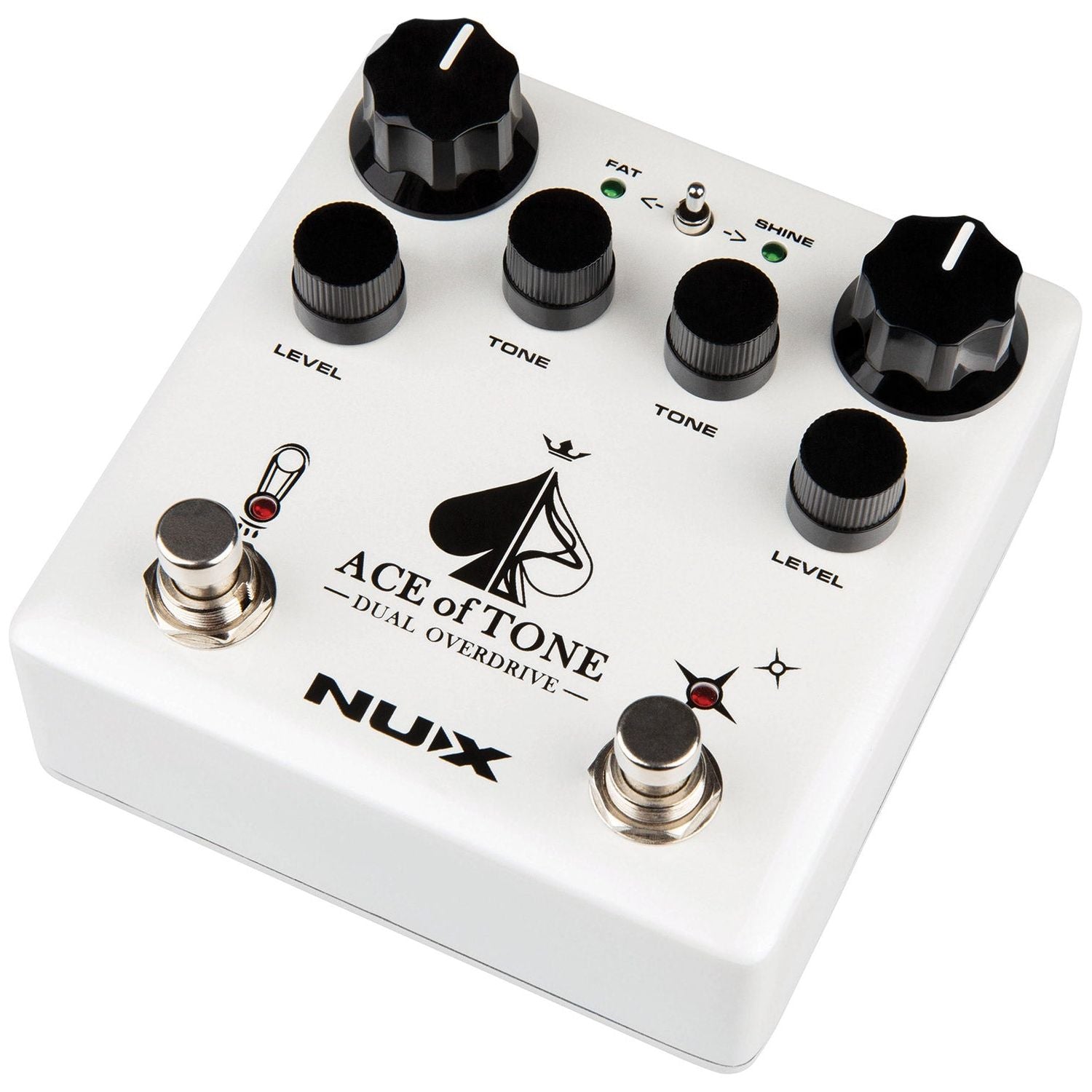 Ace of Tone Dual Stacked Overdrive Pedal