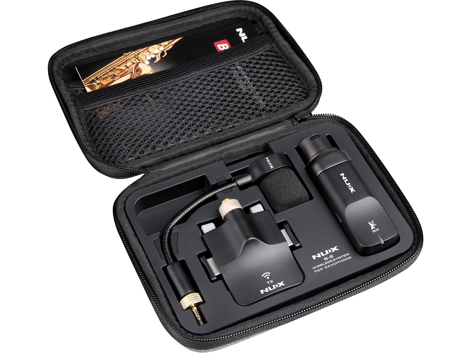 B-6 Wireless Saxophone Microphone System 2.4GHz