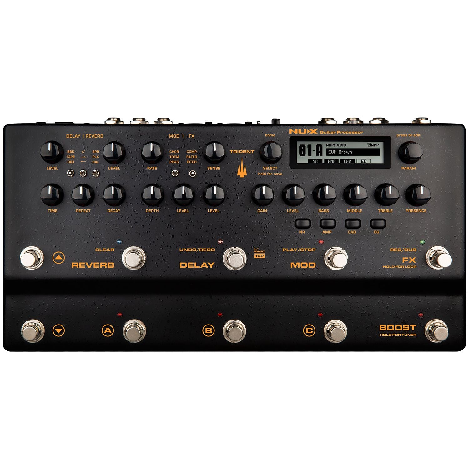 Nux Trident Integrated Amp Modeller and Multi-Effects Pedal