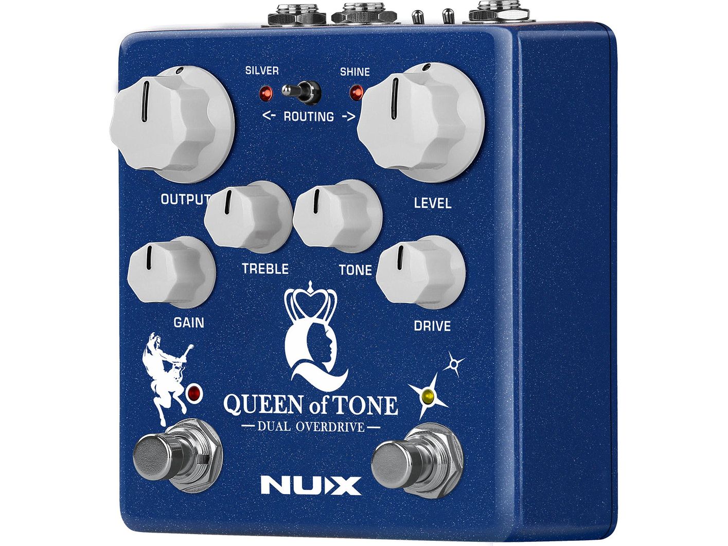 Queen of Tone Dual Stacked Overdrive Pedal