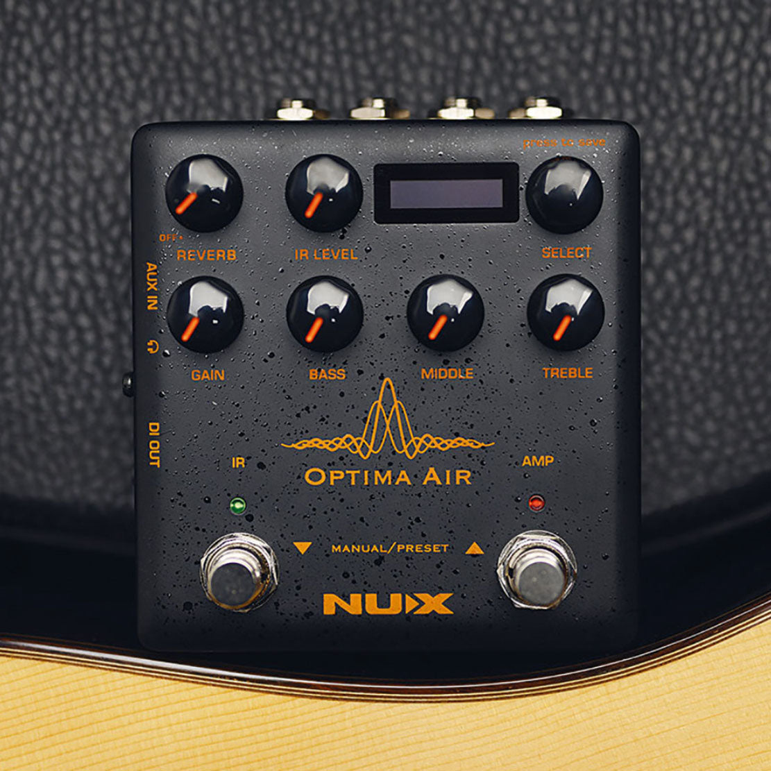 Nux Optima Air Acoustic Simulator & IR Loader Pedal