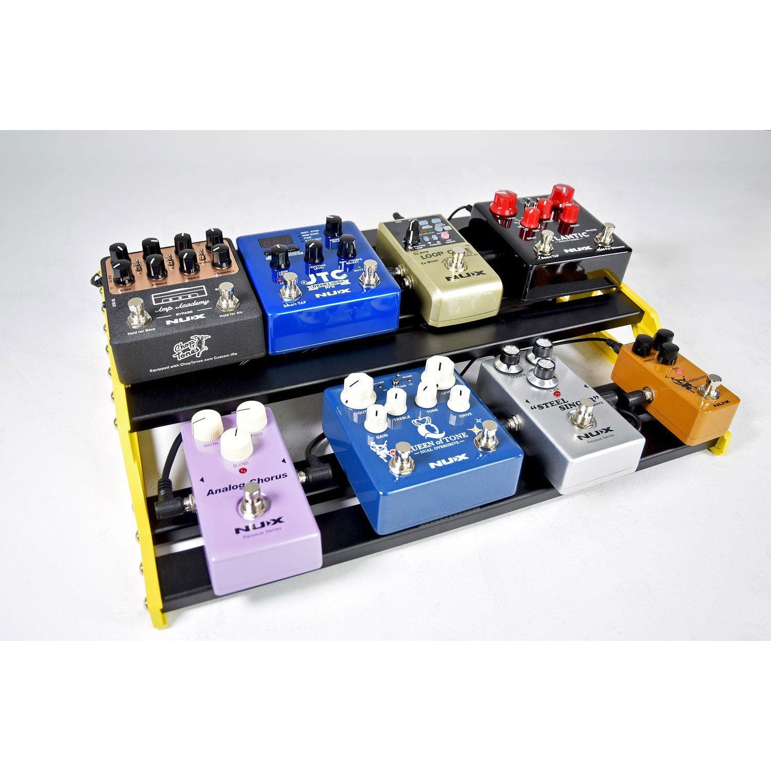 Nux Medium Bumblebee Pedalboard + Bag + Accessories