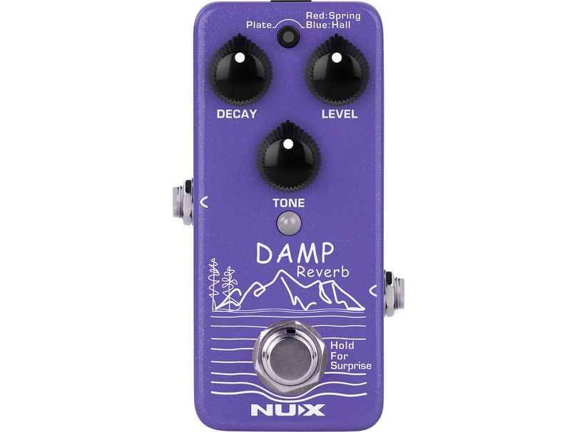 Damp Digital Reverb Pedal