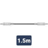 Classic Audio Leads 3.5mm TRS Jack Plug - 3.5mm TRS Jack Plug 1.5m