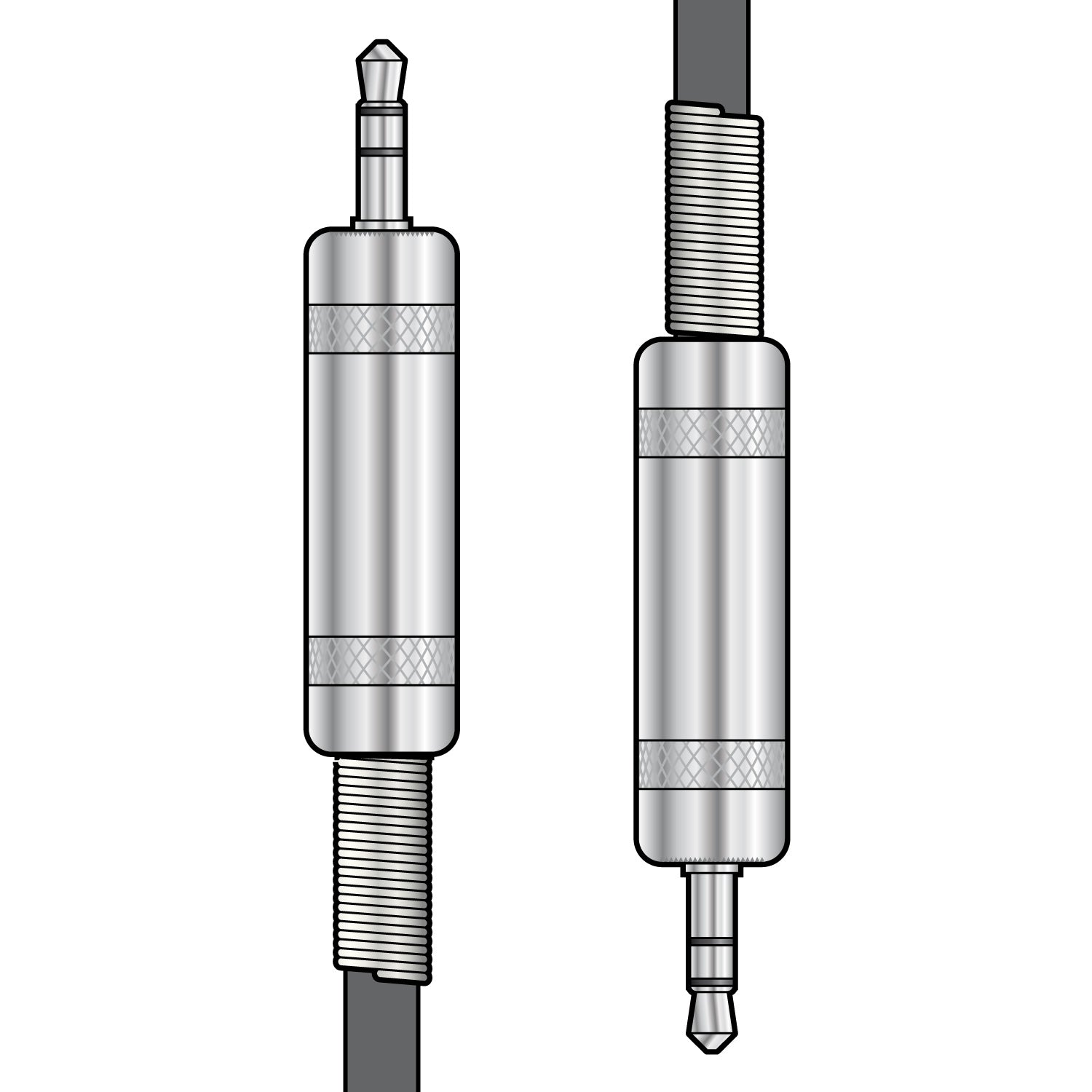 Classic Audio Leads 3.5mm TRS Jack Plug - 3.5mm TRS Jack Plug 1.5m