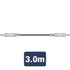 Classic Audio Leads 3.5mm TRS Jack Plug - 3.5mm TRS Jack Plug 3m