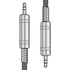 Classic Audio Leads 3.5mm TRS Jack Plug - 3.5mm TRS Jack Plug 3m