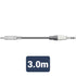Classic Audio Leads 6.3mm TRS Jack Plug - 3.5mm TRS Jack Plug