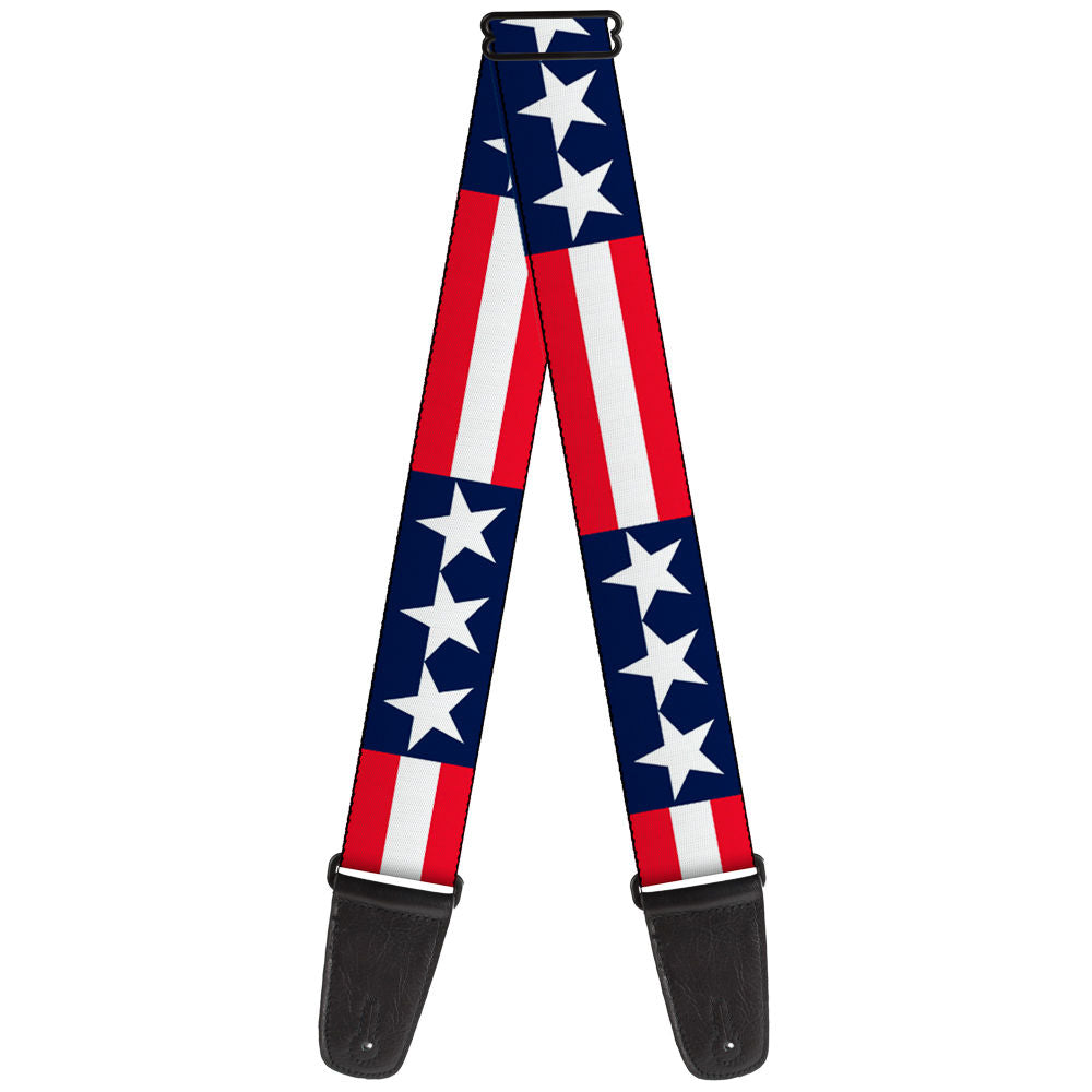 Buckle Down Stars & Stripes Guitar Strap