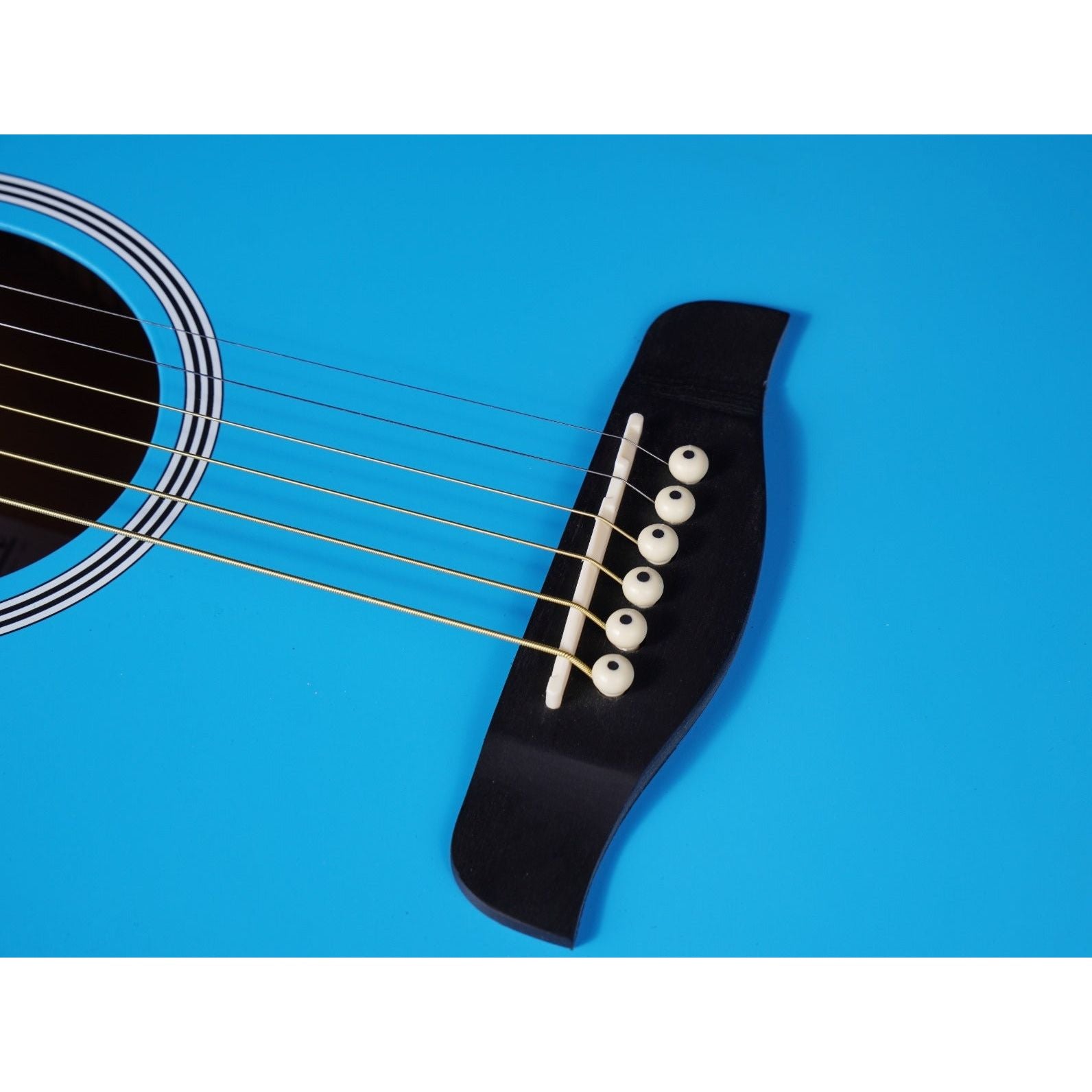 Brunswick Acoustic Guitar Grand Auditorium Cutaway in Sky Blue