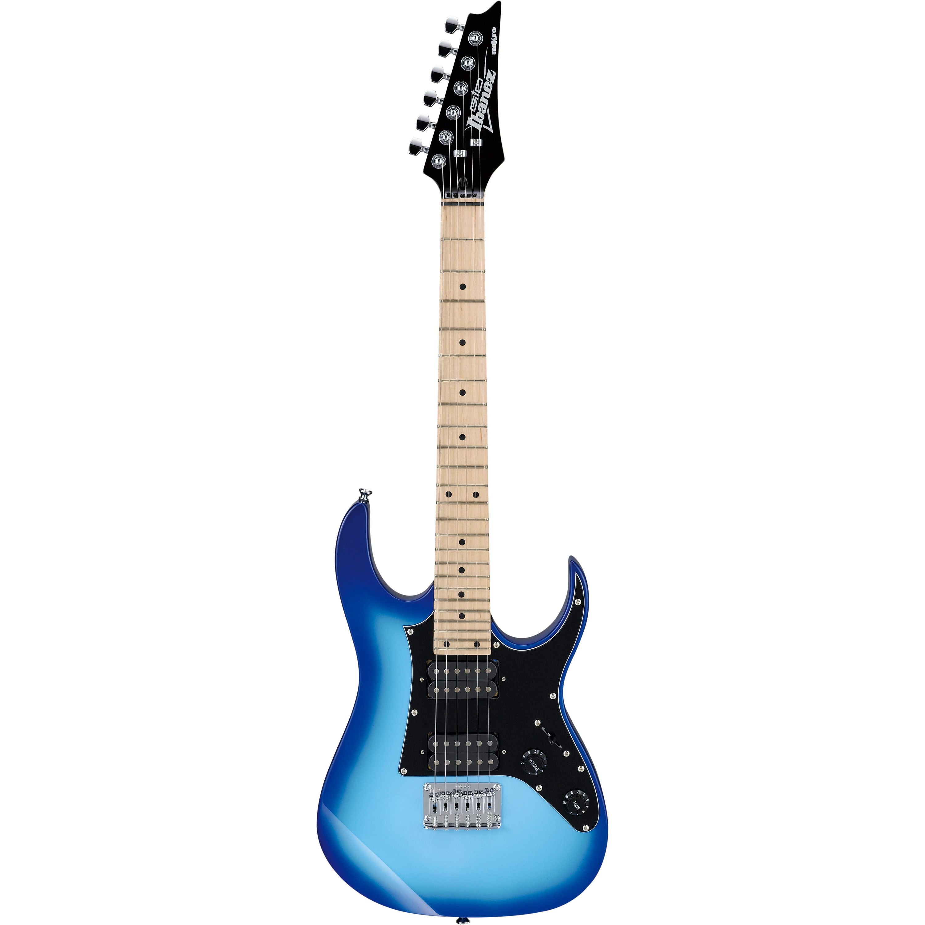 Ibanez GRGM21M GIO MiKro Electric Guitar in Blue Burst