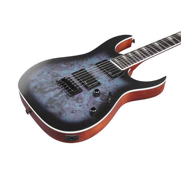 Ibanez RG GIO Series GRG121PAR-KBF Electric Guitar in Deep Dust Burst Flat