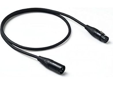Proel Chl250Lu1 Bk Balanced Microphone Cable 1M