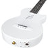Enya Nova UE Pro, Carbon Fibre, White Electro-Acoustic, Tenor Ukulele White
