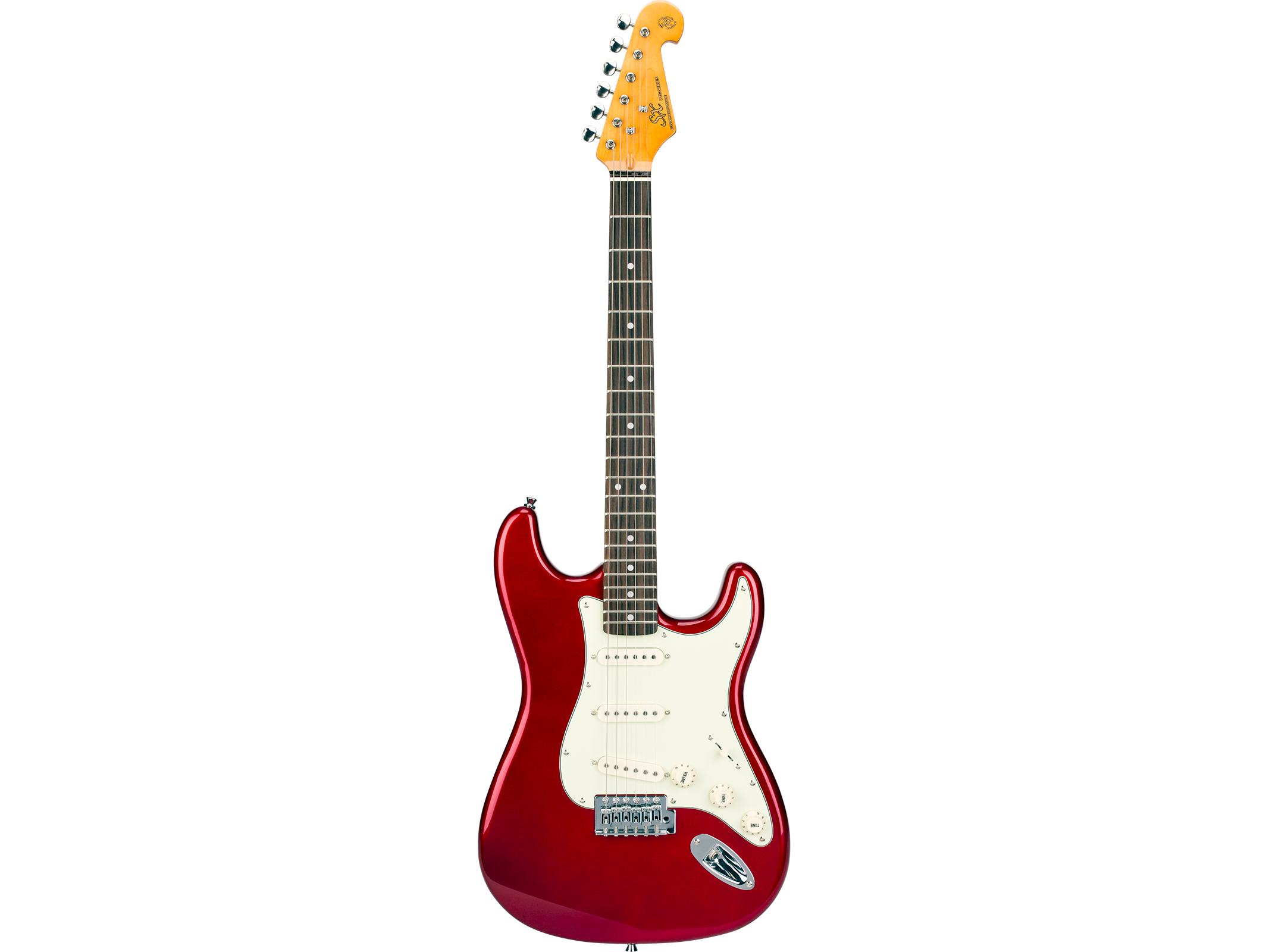 SX Electric Guitar SC Style in Red
