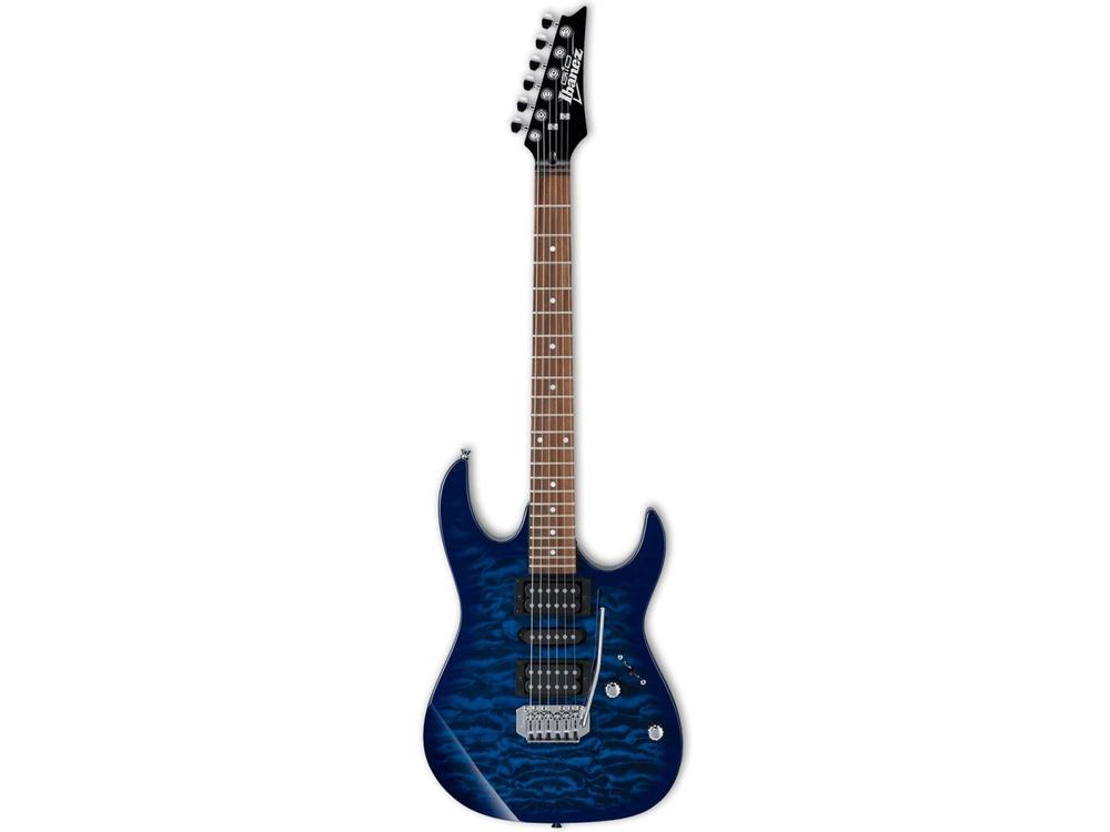 Ibanez RG GIO Series GRX70QA Electric Guitar Transparent Blue Burst