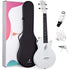 Enya Nova UE Pro, Carbon Fibre, White Electro-Acoustic, Tenor Ukulele White