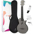 Enya Nova UE Pro, Carbon Fibre, Black Electro-Acoustic, Tenor Ukulele Black