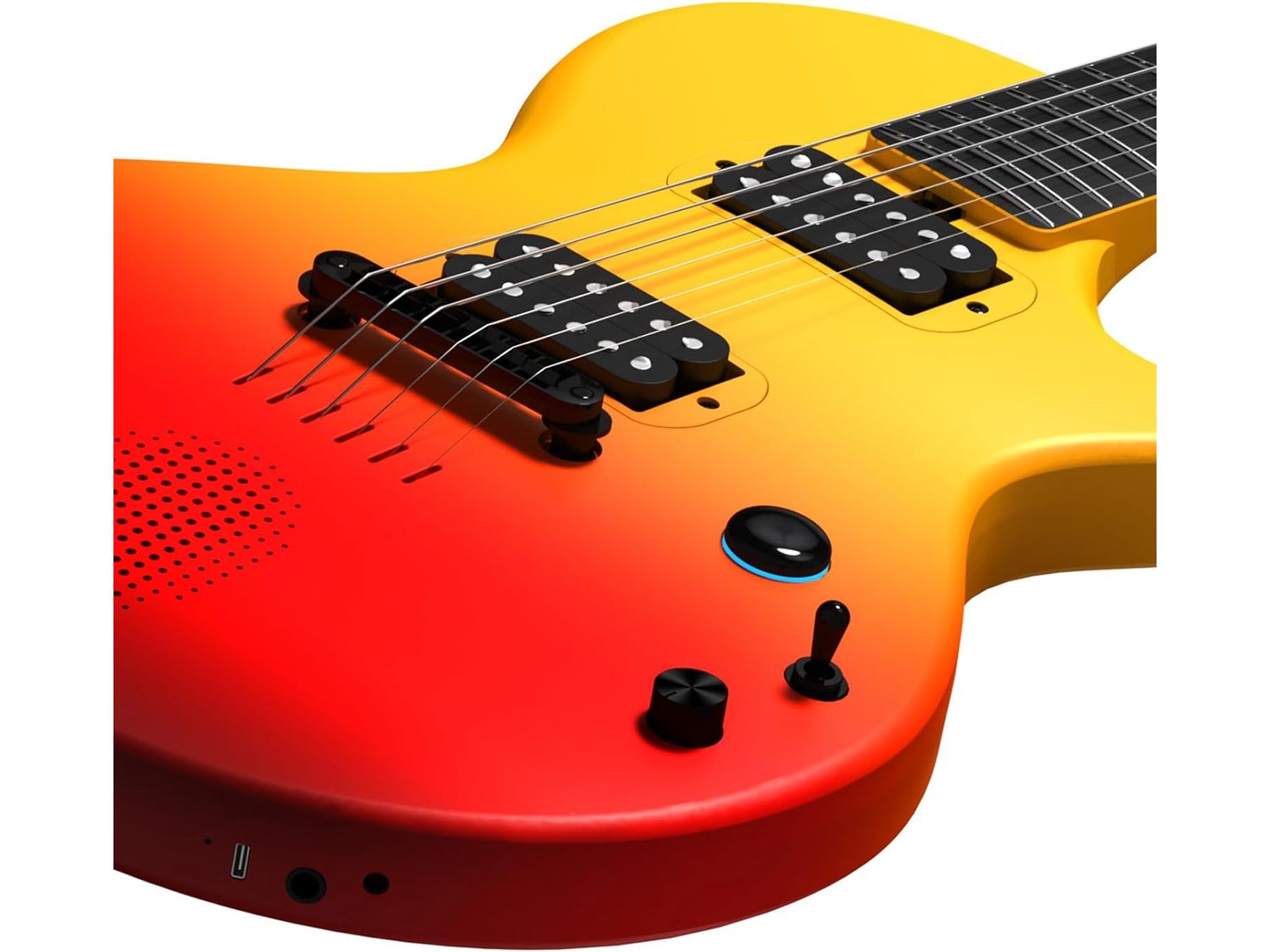 Enya Nova Go Sonic Electric Guitar - Lava Red