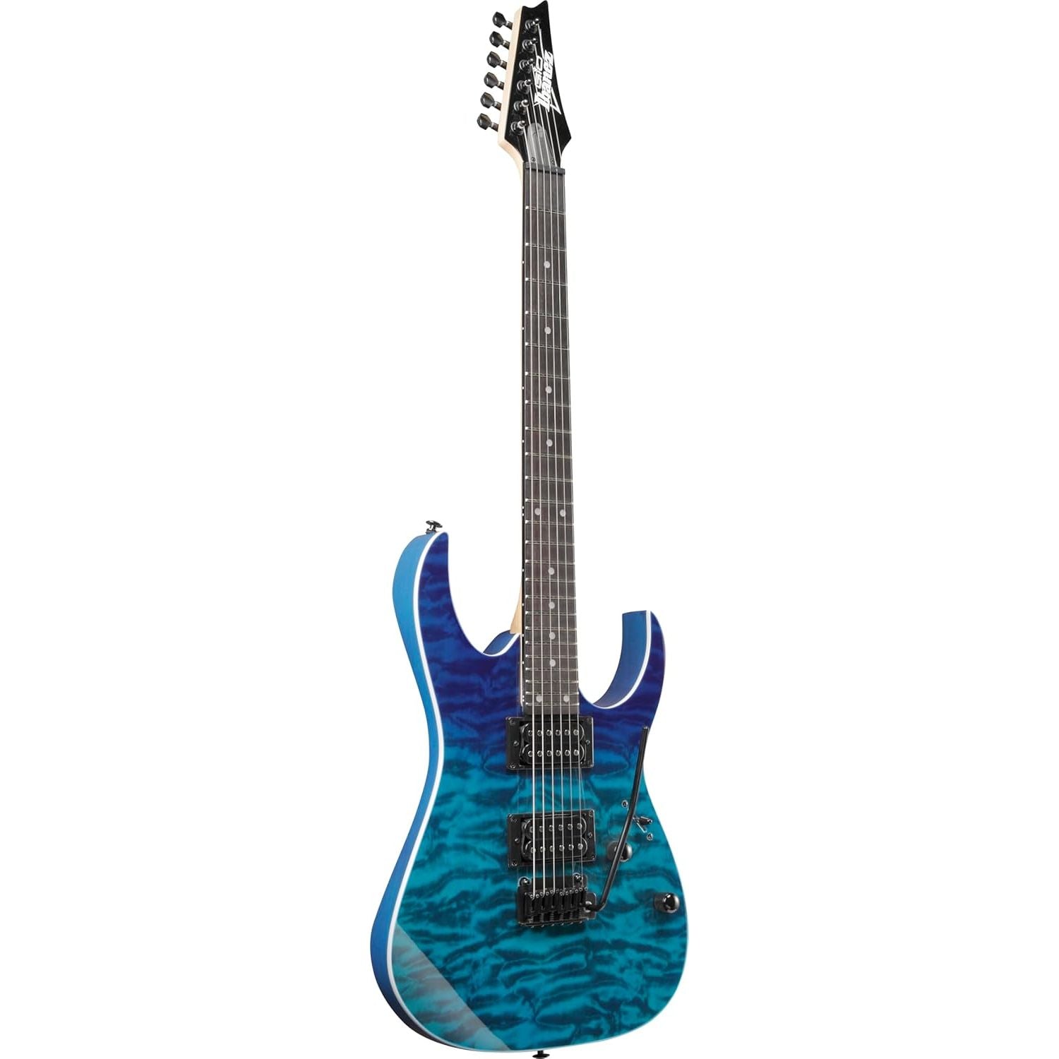 Ibanez GRG120QASP-BGD Electric Guitar in Blue Gradation