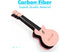 Enya Nova U Carbon Concert Ukulele - Pink