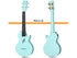 Enya Nova U Carbon Concert Ukulele - Blue