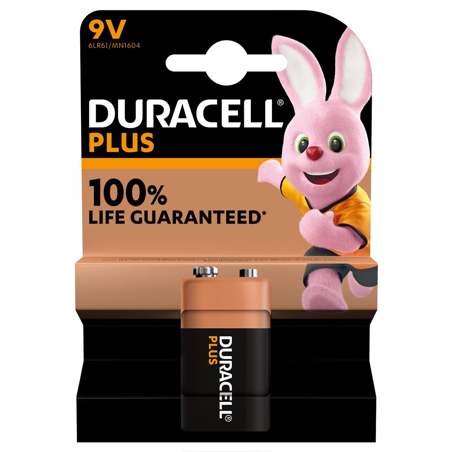 Duracell PP3 9V Plus Power Single