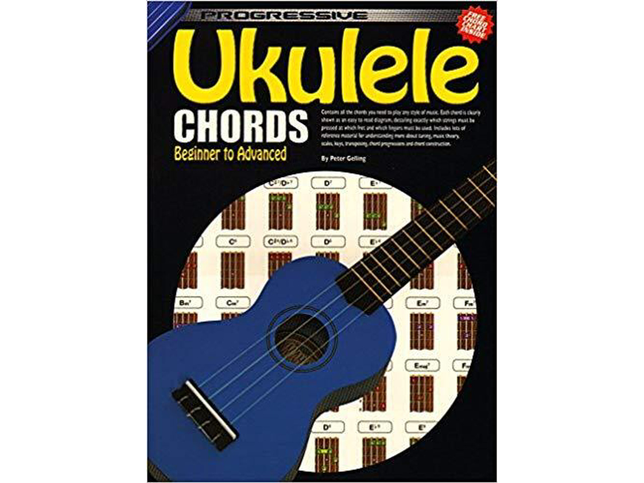 Progressive Ukulele Chords Gelling + Chart*