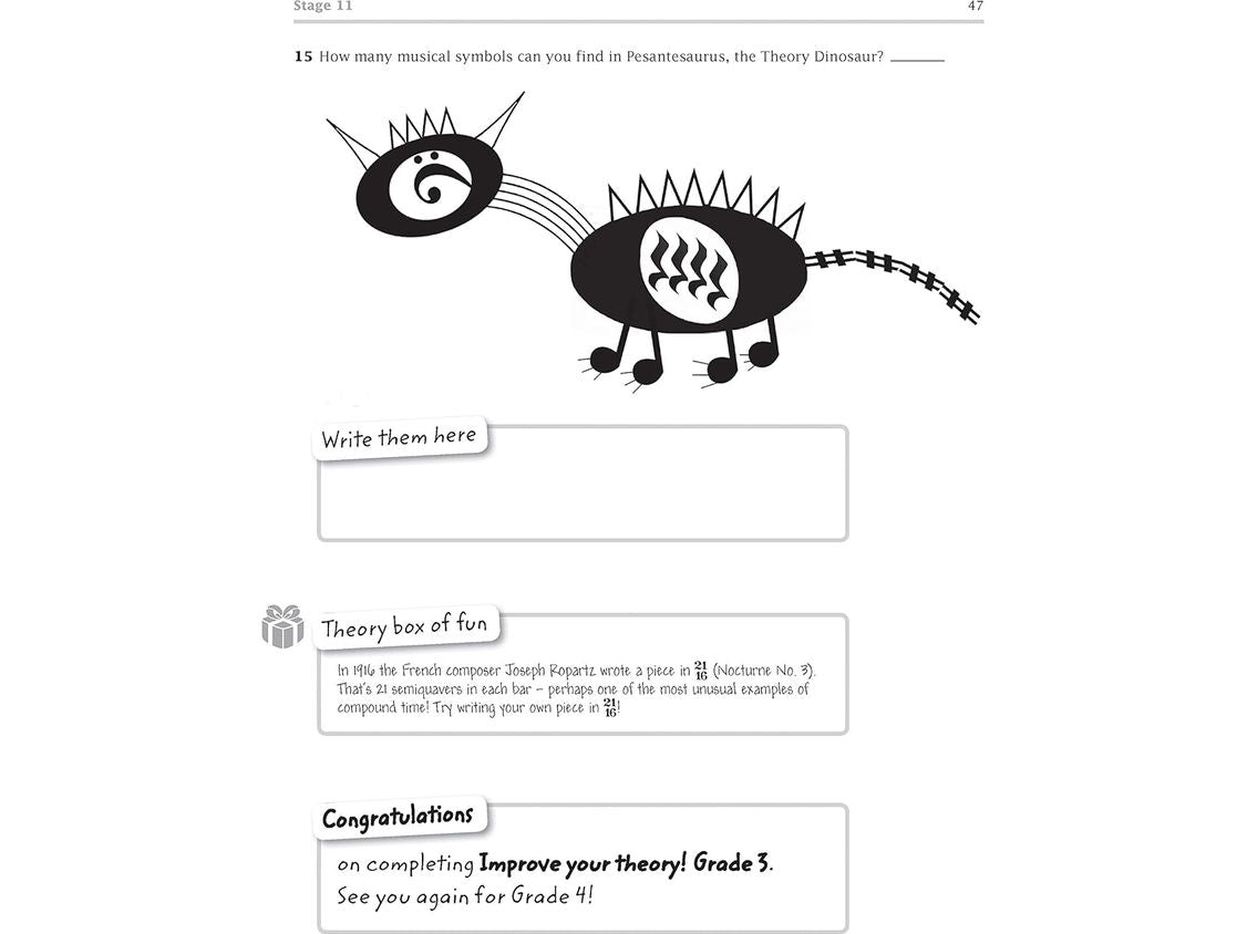 Improve your theory! Grade 3 (All Instruments)