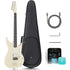Enya Inspire Electric Smart Guitar in Ivory