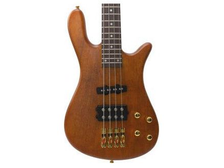 SX Electric Bass Guitar Curved Body, Natural