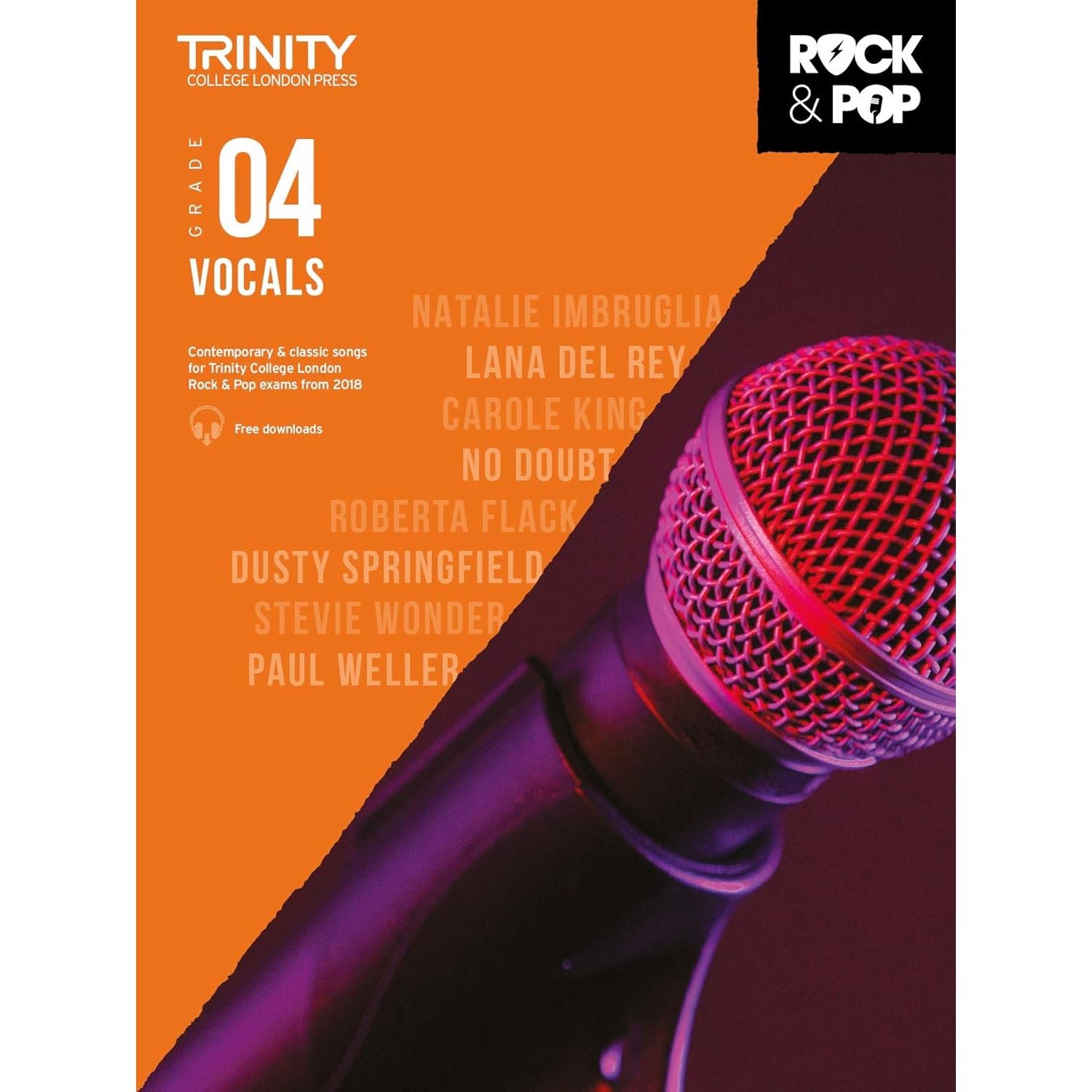 Trinity Rock & Pop 2018 Vocals Grade 4