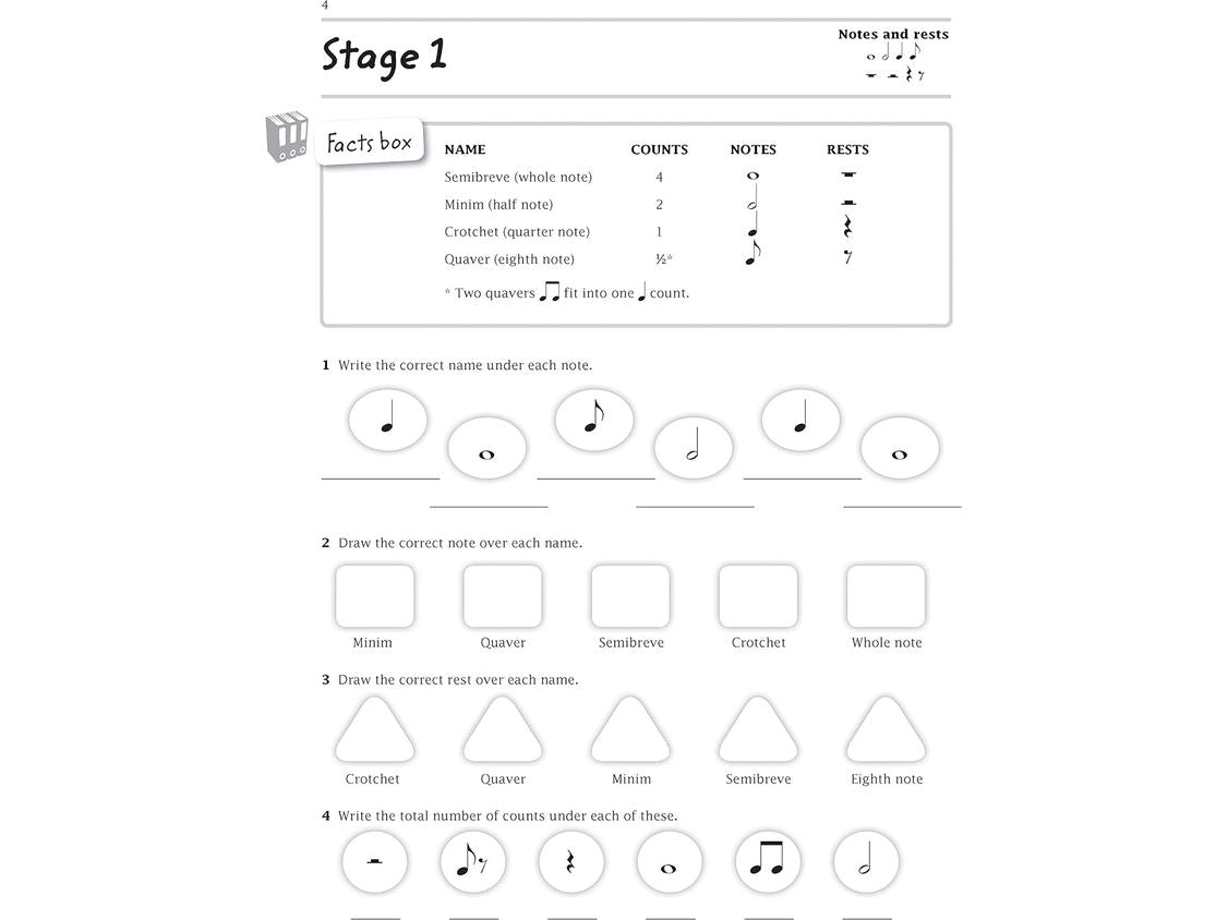 Improve your theory! Grade 1 (All Instruments)