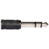 Adaptor 3.5mm Stereo Jack Socket – 6.3mm Stereo Jack Plug