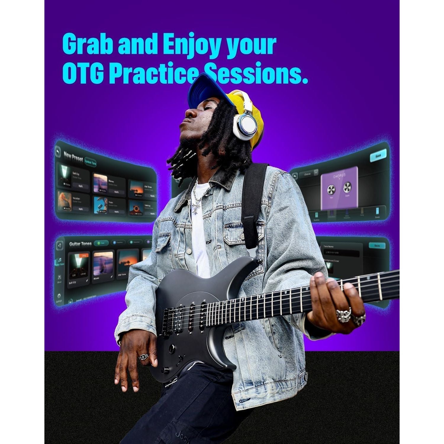 Enya Inspire Electric Smart Guitar - Luo Tianyi Model