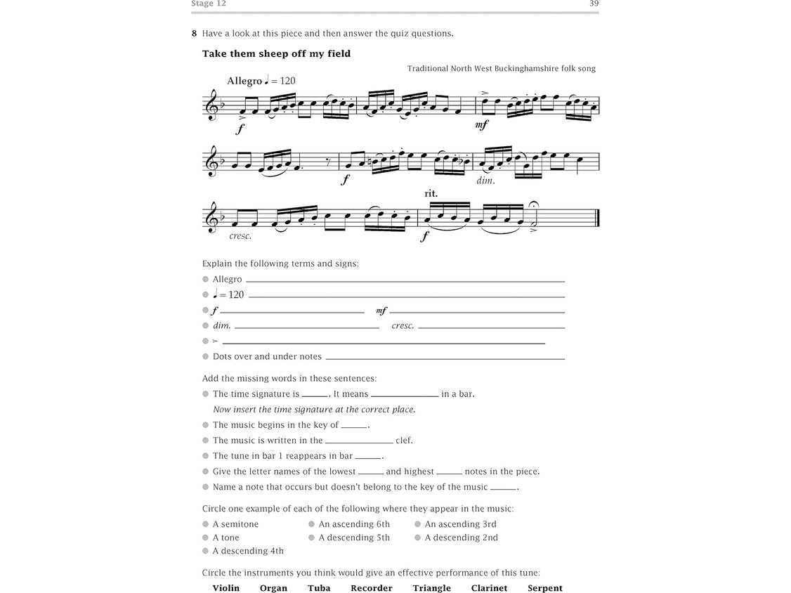 Improve your theory! Grade 1 (All Instruments)