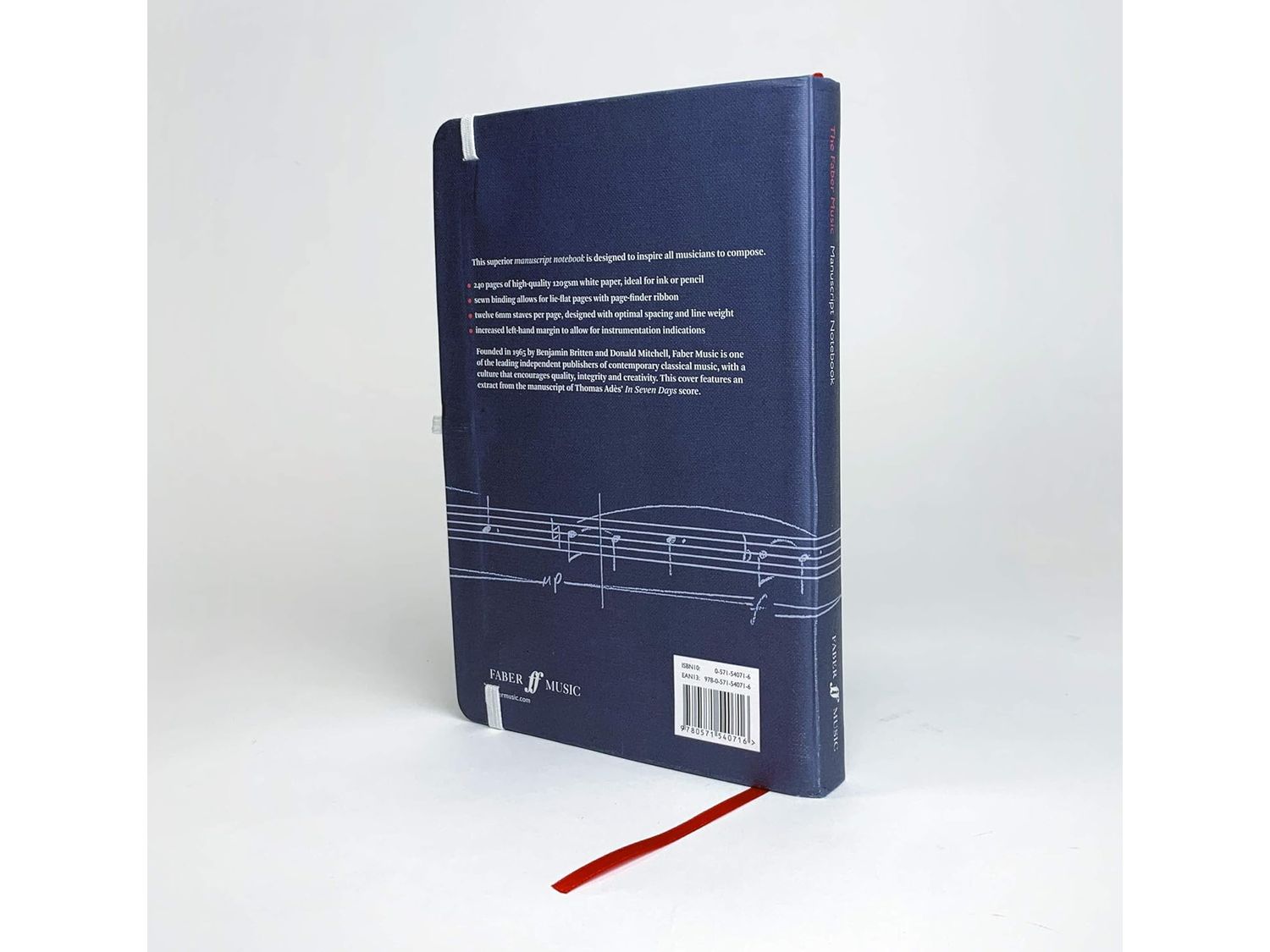 The Faber Music Manuscript Notebook (All Instruments)