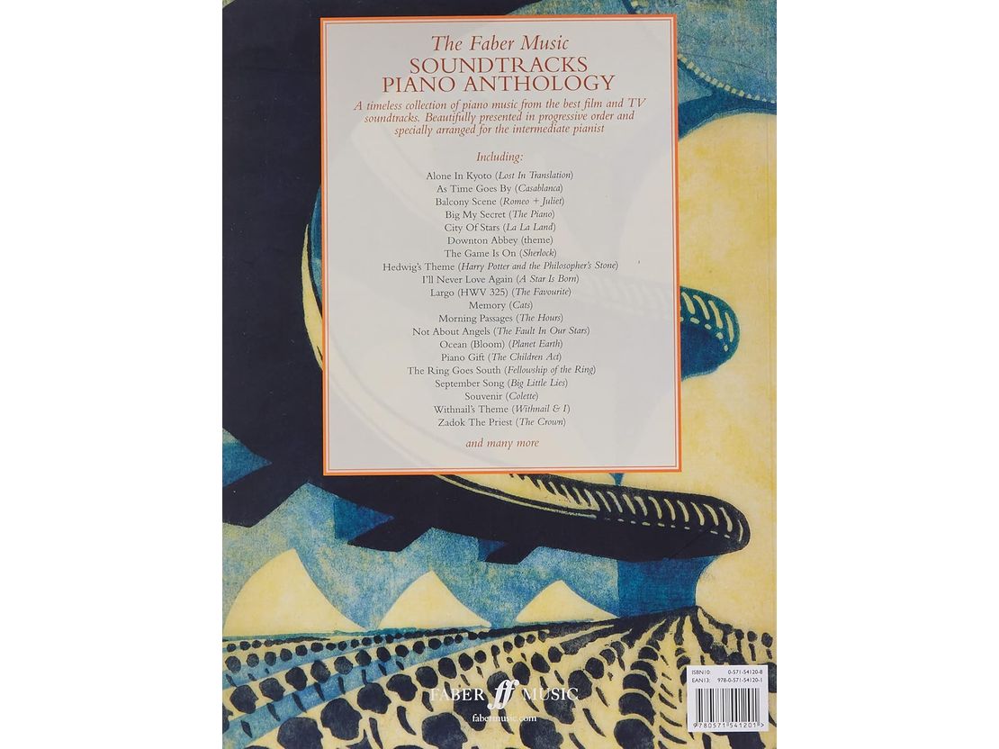 The Faber Music Soundtracks Piano Anthology (Piano Solo)