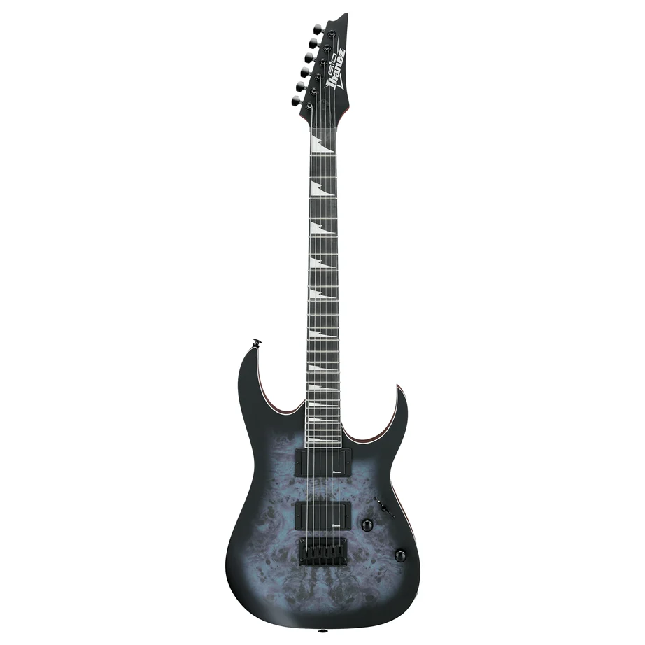 Ibanez RG GIO Series GRG121PAR-KBF Electric Guitar in Deep Dust Burst Flat