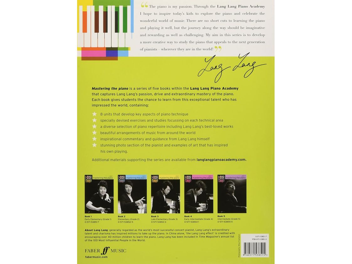 Lang Lang Piano Academy: mastering the piano level 1 (Piano Solo)