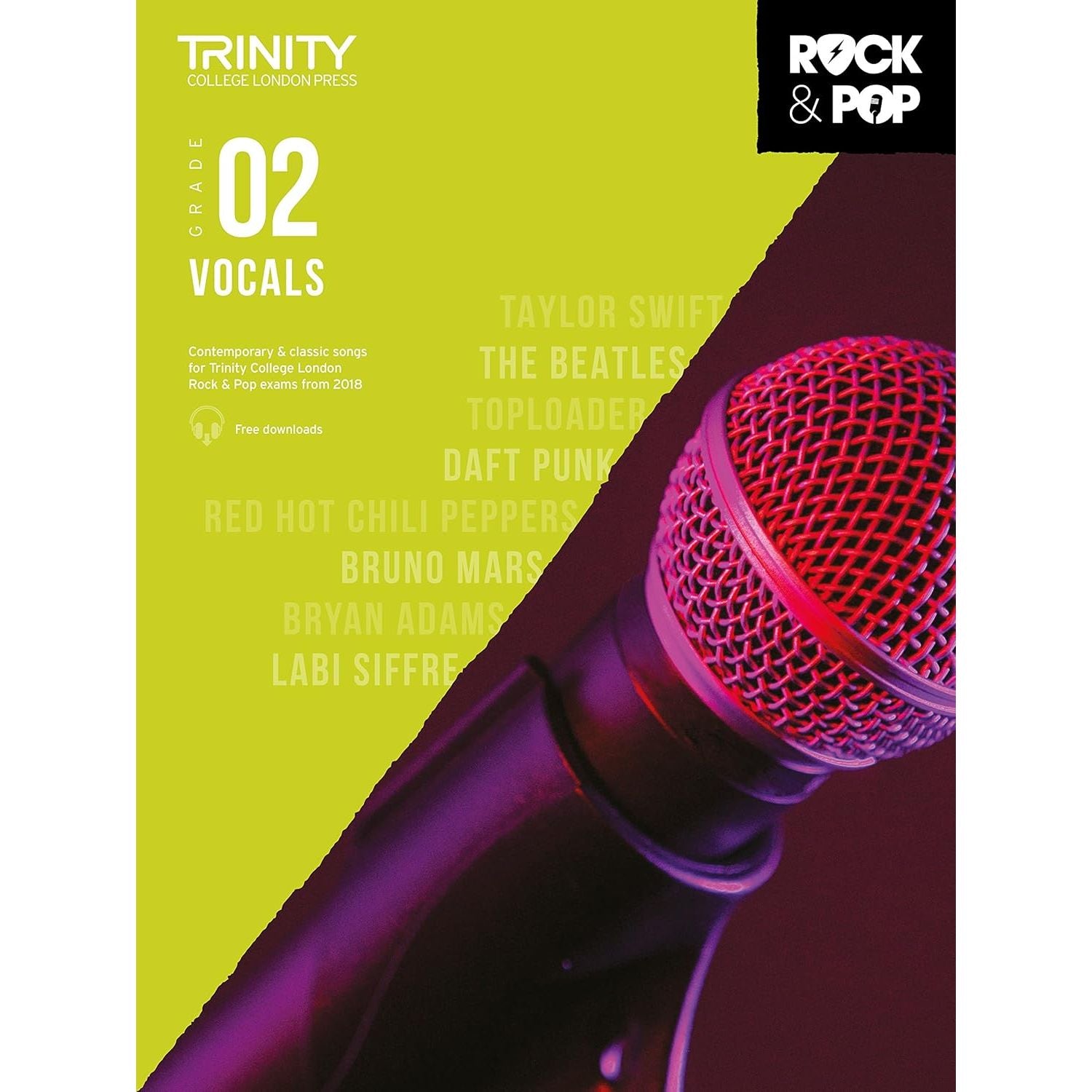 Trinity Rock & Pop 2018 Vocals Grade 2