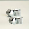 Tone & Volume Knobs in Silver