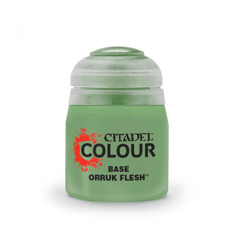 Citadel Base Paint: Orruk Flesh 12ml Warhammer 21-56