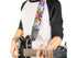 Buckle Down Unicorns in Rainbows with Sparkles Guitar Strap