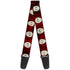 Buckle Down Friday the 13th Hockey Mask Guitar Strap