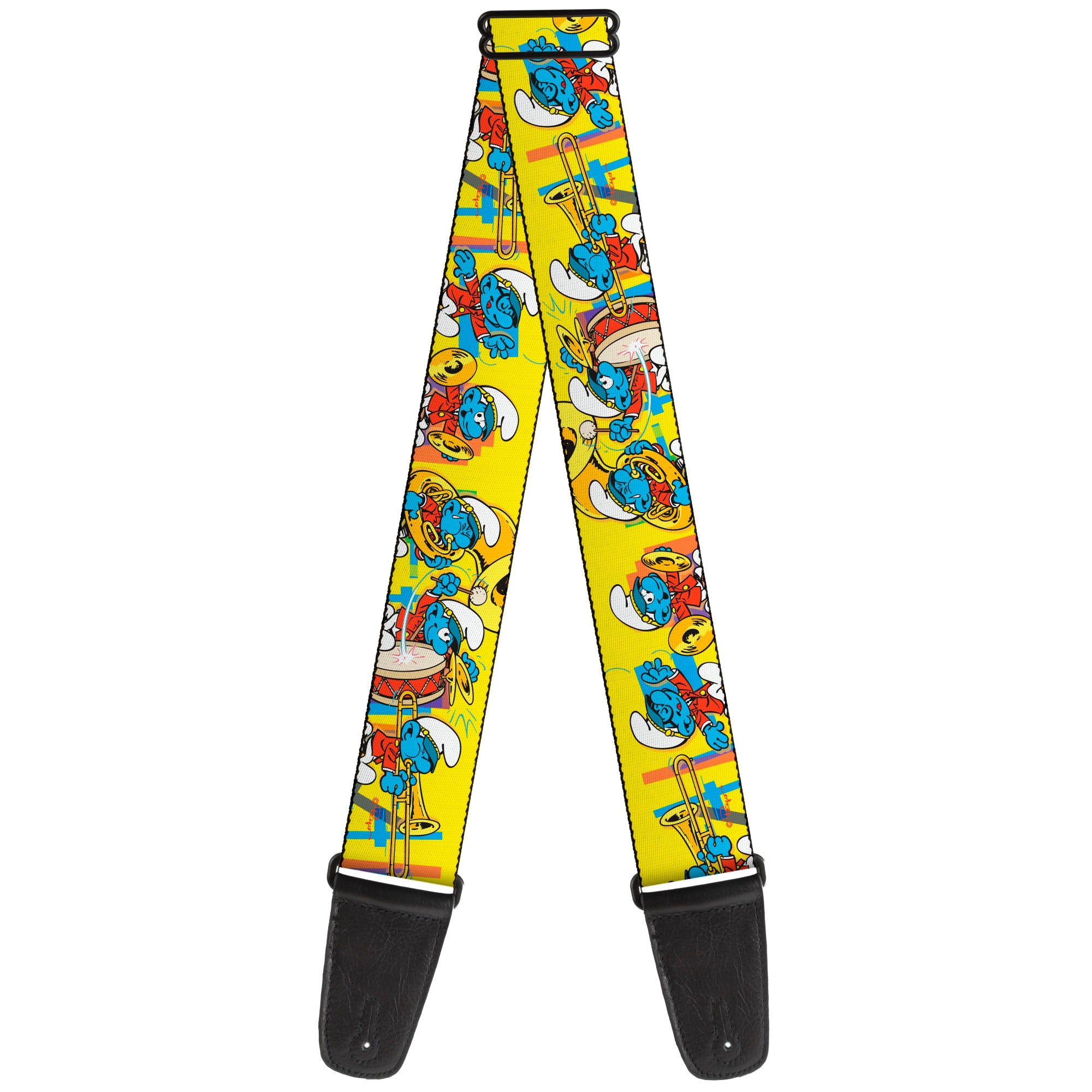Buckle Down The Smurfs Carnival Party Band Guitar Strap
